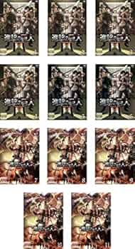 進撃の巨人 Season3 3期　レンタル版DVD 全巻セット 進撃の巨人 Season 3 コンプリート 全22話 エピソード 38-59話